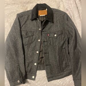 Levis Herringbone Trucker Jacket. Worn a few times.